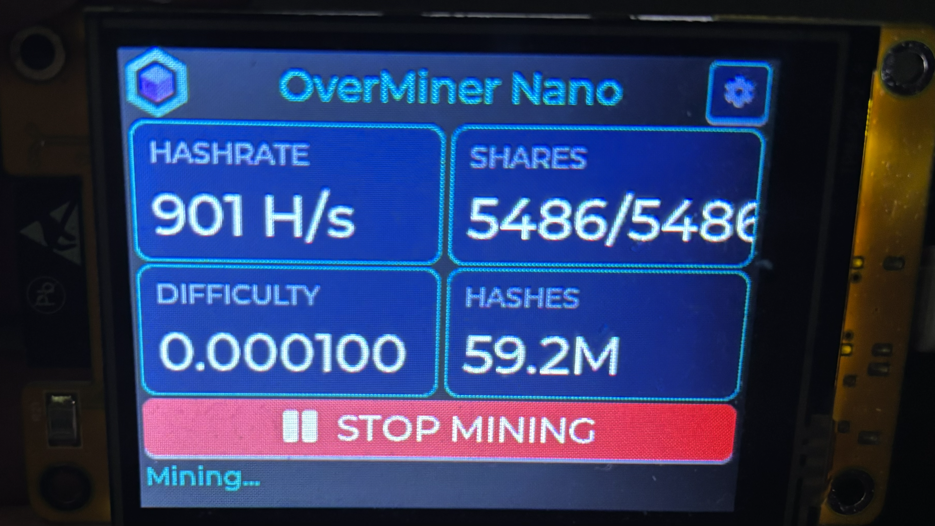 OverMiners hardware